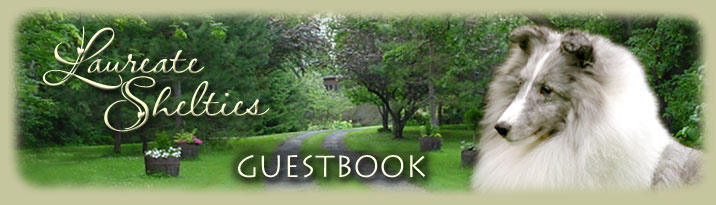 Laureate Shelties Guestbook